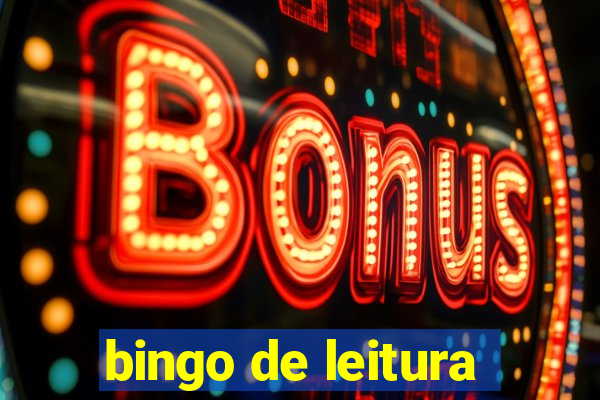 bingo de leitura